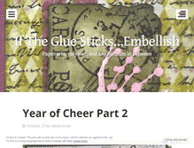 Tablet Screenshot of ifthegluesticks.com